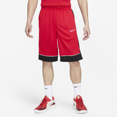 nike basketball shorts red