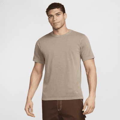 Haut en maille à manches courtes Nike Life pour homme