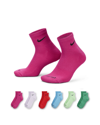 Unisex носки Nike Everyday Plus Cushioned Training Ankle Socks (6 Pairs) для тренировок