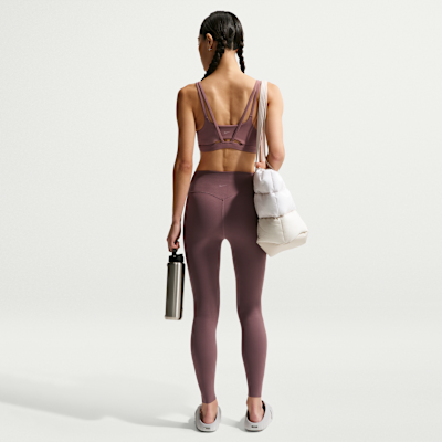 나이키 젠비 여성 하이웨이스트 풀 렝스 노 프론트 심 레깅스