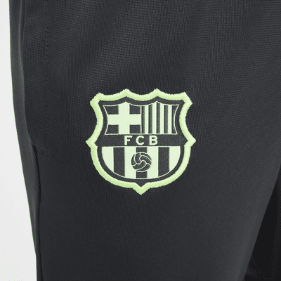 FC Barcelona Strike harmadik Nike Dri-FIT kötött futballtréningruha kisgyerekeknek