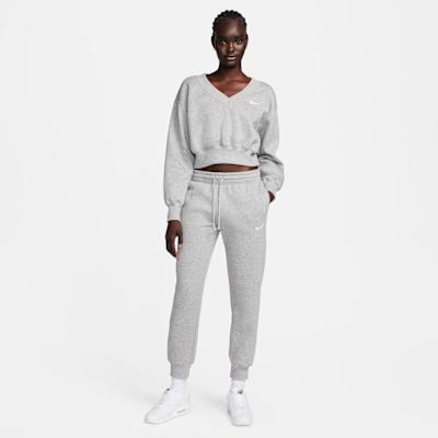 Nike Sportswear Phoenix Fleece Women's Mid-Rise Tracksuit Bottoms
