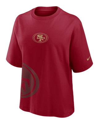 Женская футболка San Francisco 49ers Boxy Nike NFL