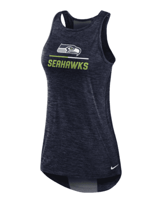 SEAHAWKS WOMEN'S XL NFL TEAM APPAREL NIKE DRI-FIT COWL NECK PULLOVER TOP