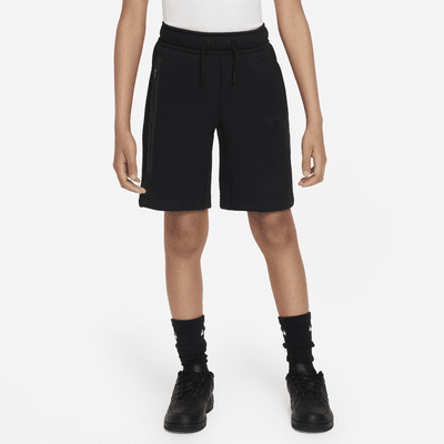 Shorts para niños talla grande Nike Tech Fleece