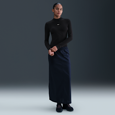 Nike Sportswear Chill Knit Women's Slim Long-Sleeve Mock-Neck T-Shirt