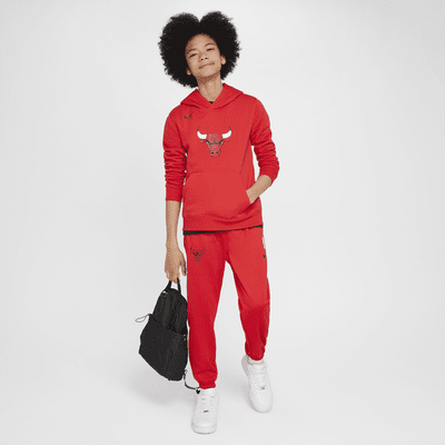 Sweat à capuche Nike NBA en tissu Fleece Chicago Bulls Club pour ado