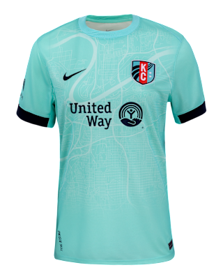 Женские джерси Temwa Chaŵinga KC Current 2025 Stadium Away Nike Dri-FIT NWSL Replica Jersey