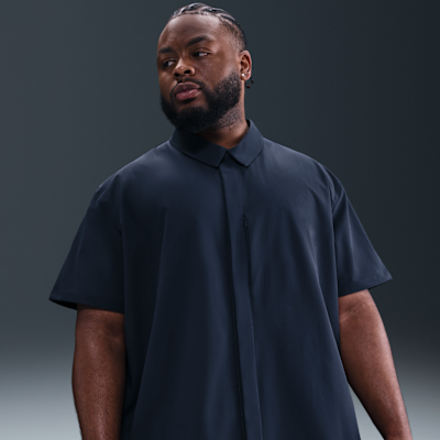Nike 24.7 PerfectStretch Men's Dri-FIT Short-Sleeve Snap-Down Top