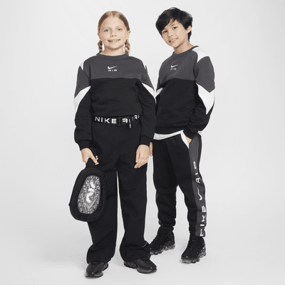 Nike Air-sweatshirt med rund hals til større børn