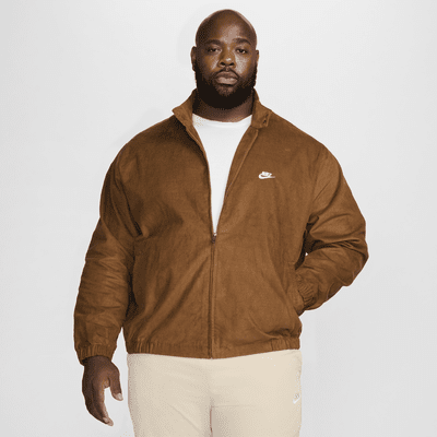 Veste Harrington en velours côtelé Nike Sportswear Club pour homme