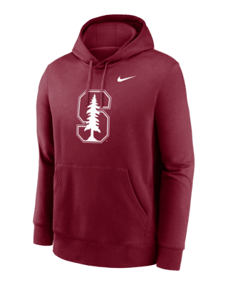 Мужское худи Stanford Cardinal Primetime Evergreen Club Primary Logo Nike College Pullover Hoodie