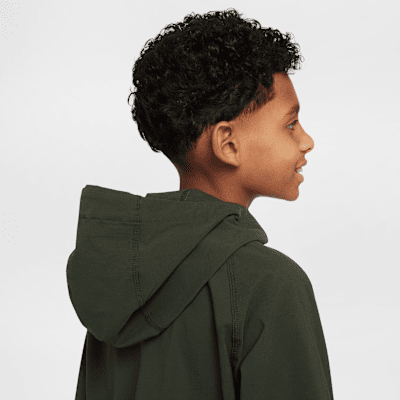 Kurtka z tkaniny dla dużych dzieci (chłopców) Nike Tech