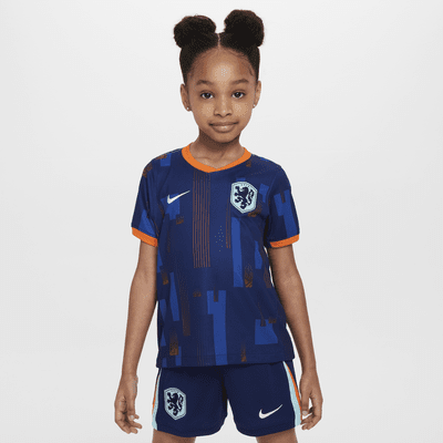 Netherlands 2024 Stadium Away Younger Kids' Nike Football Replica 3 ...