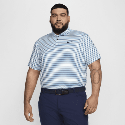 Polo de golf a rayas Dri-FIT para hombre Nike Tour