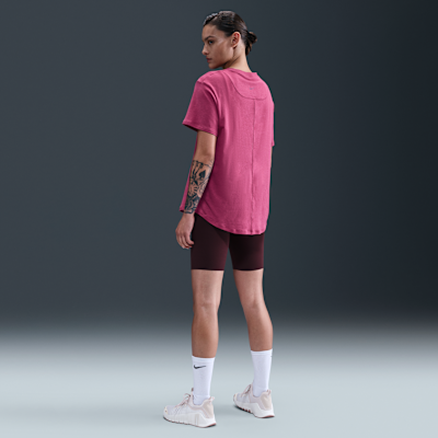 Haut à manches courtes Dri-FIT Nike One Relaxed pour femme