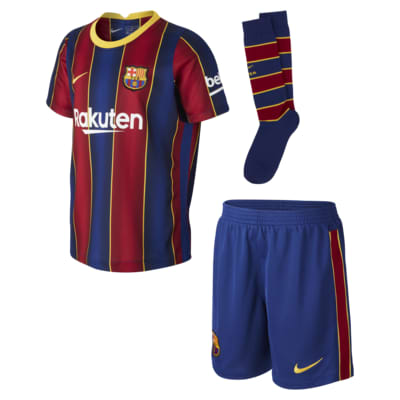segunda equipacion barcelona niño