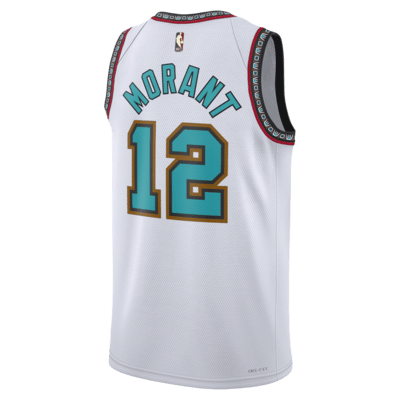 Maillot Nike Dri-FIT NBA Swingman Ja Morant Memphis Grizzlies 2024/25 Hardwood Classics pour homme