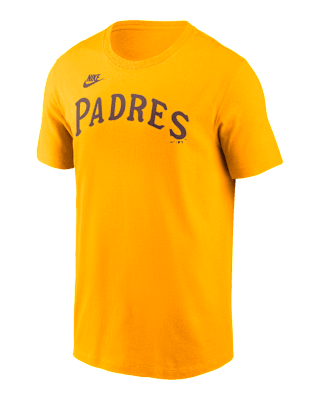 Мужская футболка San Diego Padres Cooperstown Wordmark Nike MLB