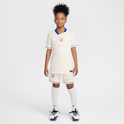 Koszulka piłkarska dla dużych dzieci Nike Dri-FIT FFF Stadium 2025 (drużyna kobiet) (wersja wyjazdowa) – replika