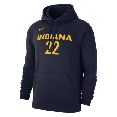 Caitlin Clark Indiana Fever Club Fleece Men's Nike WNBA Pullover Hoodie