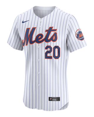 Мужские джерси Pete Alonso New York Mets Nike Dri-FIT ADV MLB Elite Jersey