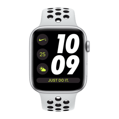 Apple Watch Nike+ Series 4 (GPS + Mobilfunk) mit Nike Sportarmband Open ...