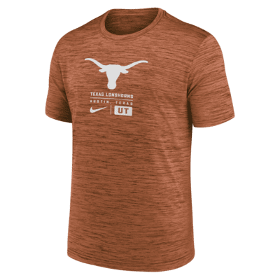 Texas Longhorns Campus Center Block Velocity Men's Nike Dri-FIT College T-Shirt