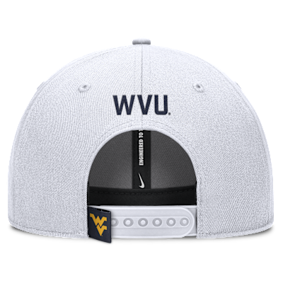 West Virginia On-Field Rise Gameday Men's Nike Dri-FIT College Trucker Adjustable Hat