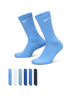 Unisex носки Nike Everyday Plus Cushioned Training Crew Socks (6 Pairs) для тренировок