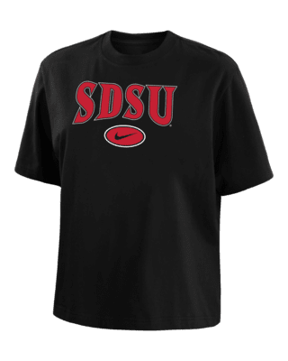 Женская футболка San Diego State Nike College Boxy