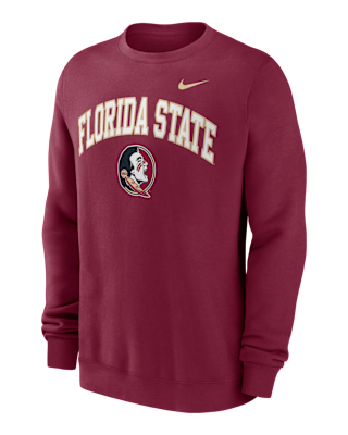 Мужские  Florida State Arch Nike College Pullover Crew