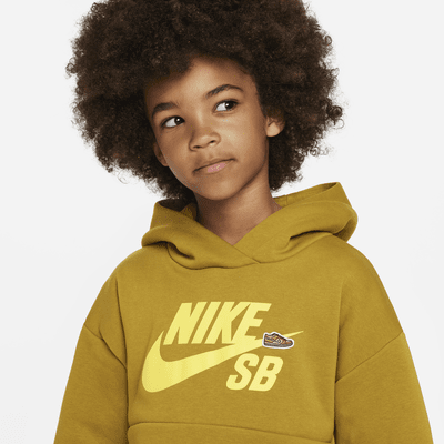 Nike SB Icon Fleece Hoodie Little Kids' Hoodie. Nike.com