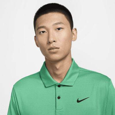 Nike Dri-FIT Tour 男款純色高爾夫球衫