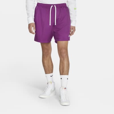 black and purple nike shorts