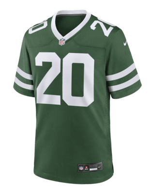 Мужские джерси Breece Hall New York Jets Nike NFL Game Football Jersey для футбола