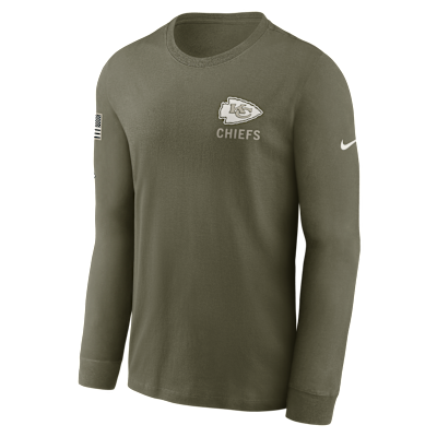 Kansas City Chiefs Salute to Service Men's Nike NFL Long-Sleeve T-Shirt