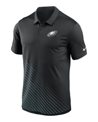 Philadelphia Eagles Polo Shirt Nike Dri-Fit On Field Apparel Green Mens  Small