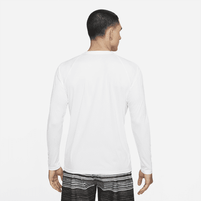 Nike Essential Camiseta Hydroguard de natación de manga larga para hombre