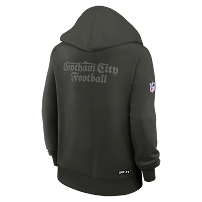 Sudadera con gorro sin cierre Nike Dri-FIT de la NFL para mujer New York Jets Rivalries Collection Sideline