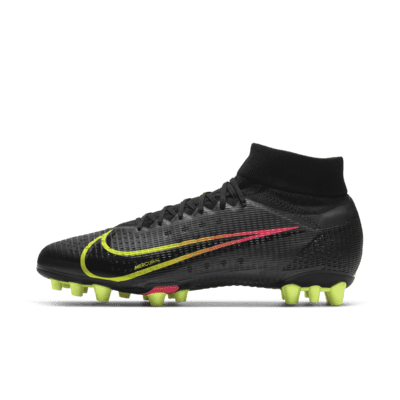 nike black and green football boots