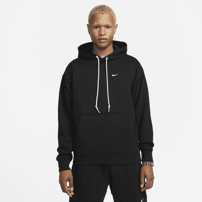Sudadera con gorro sin cierre de French Terry para hombre Nike Solo Swoosh