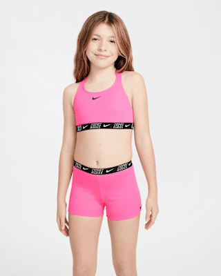 Детские шорты Nike Swim Big Kids' (Girls') Racerback Bikini and Shorts Set
