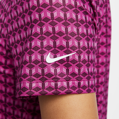 Nike Tour Women's Dri-FIT Short-Sleeve Printed Golf Polo