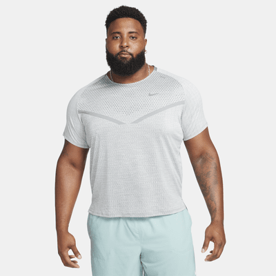 Pánské běžecké tričko Nike TechKnit Dri-FIT ADV s krátkým rukávem