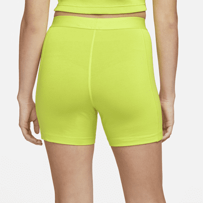 nike ribbed bike shorts