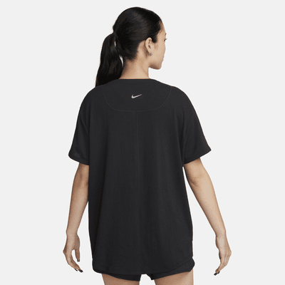 เสื้อแขนสั้นผู้หญิง Dri-FIT Nike One Relaxed