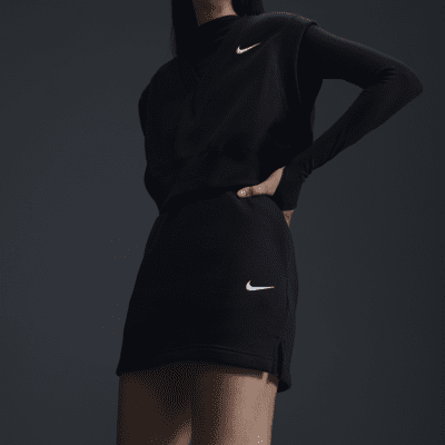 Γυναικεία μίνι φούστα σε στενή γραμμή Nike Sportswear Phoenix Fleece