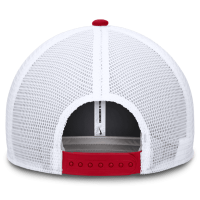 Gorra de rejilla universitaria Nike ajustable para hombre Georgia Bulldogs Legacy Rise Mascot