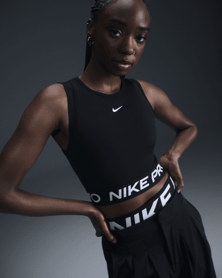 Женские  Nike Pro Dri-FIT Cropped Tank Top